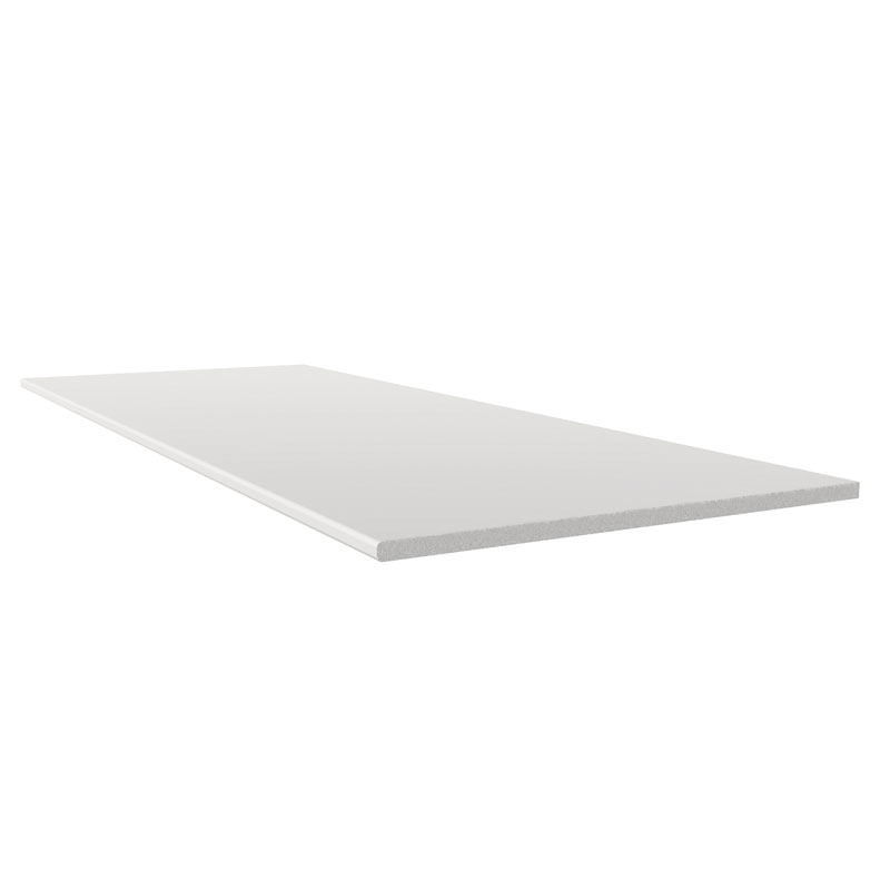 100 x 9 mm White Flat Board 5M