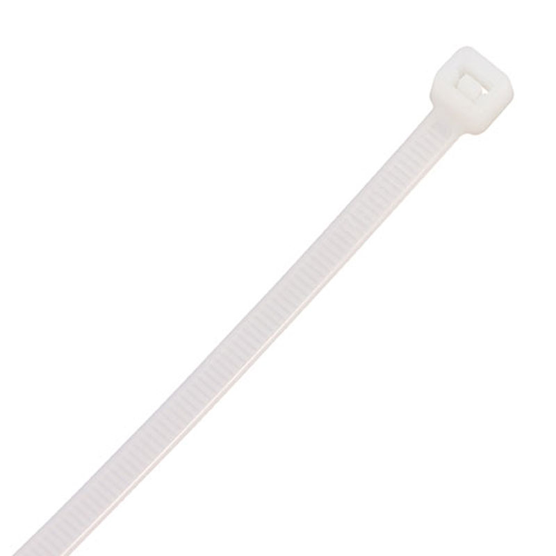 Cable Tie 200mm White (100)