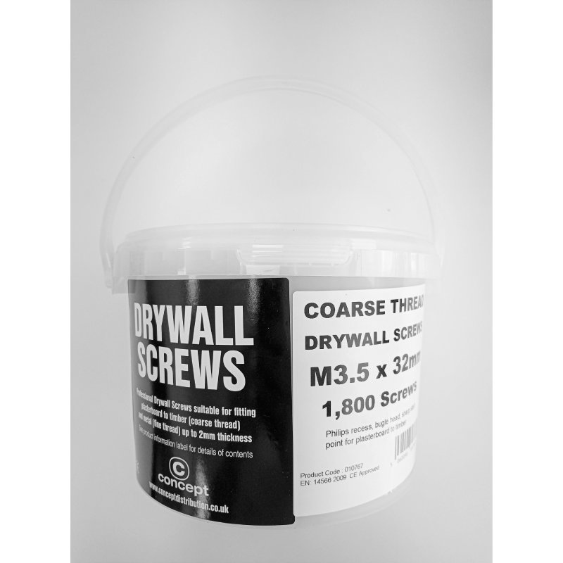 SCP Coarse Drywall Screw 3.5 x 32 Approx 1800 Qty